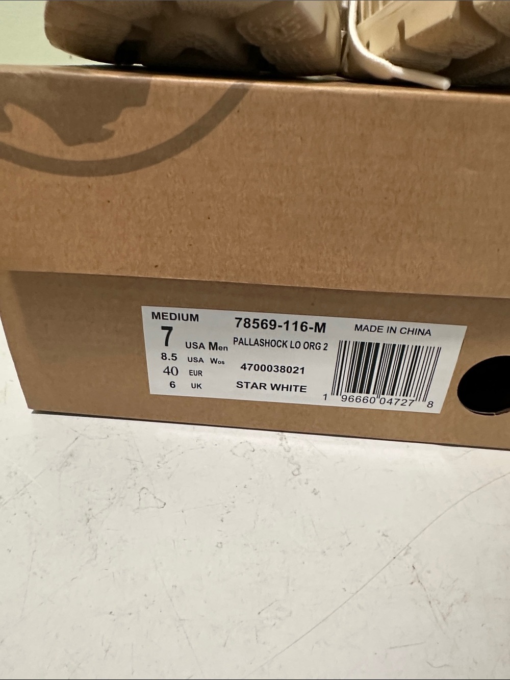 Palladium Off-White Canvas Platform Lace-Ups - Picture 2 of 6